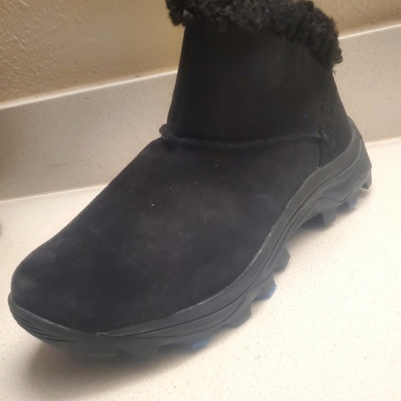 Women's Merrell Icepack 2 Bluff Polar Waterproof Snow Boots Black 8M - Picture 1 of 6